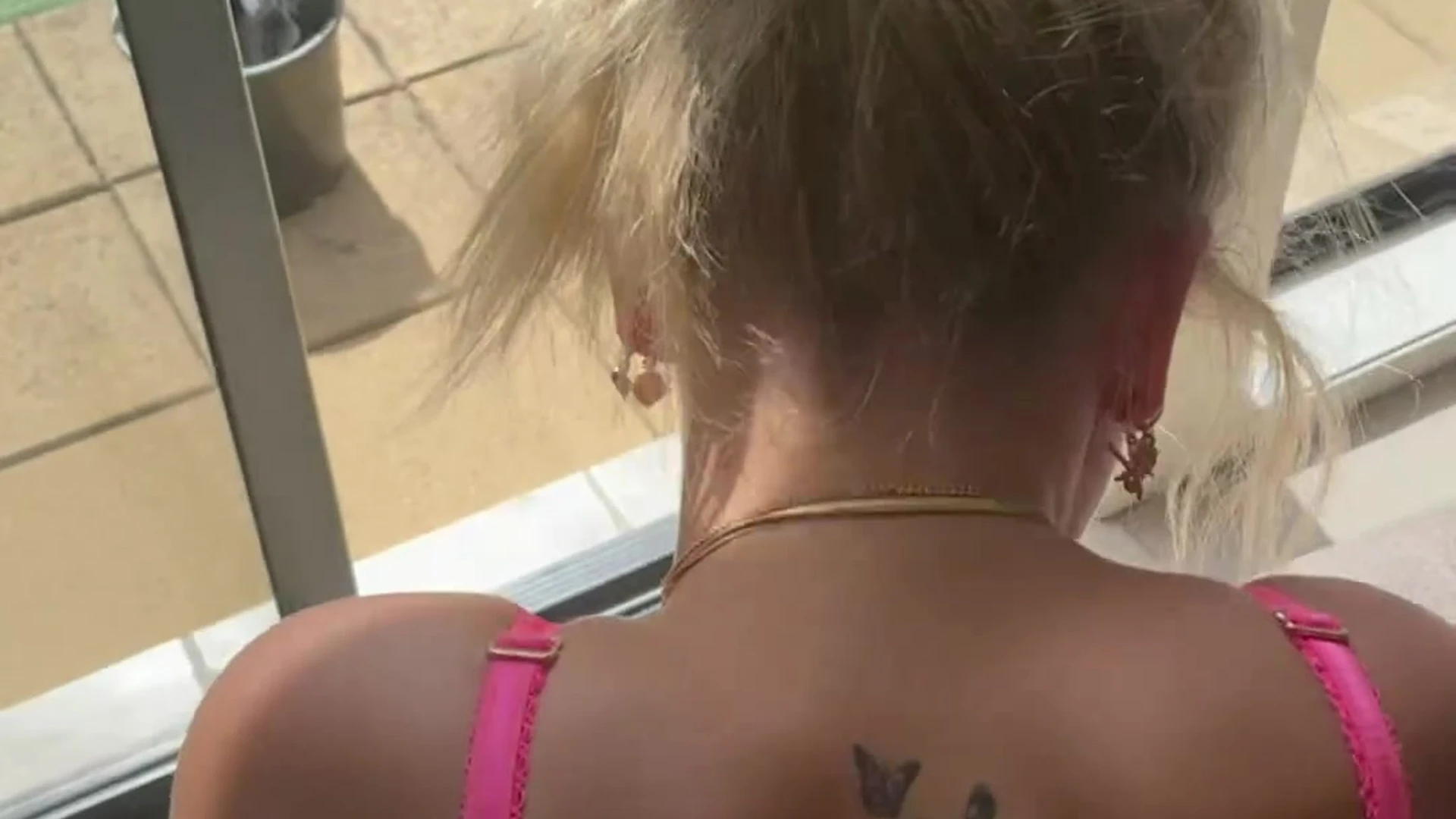 kandjbaby riding hard on huge cock