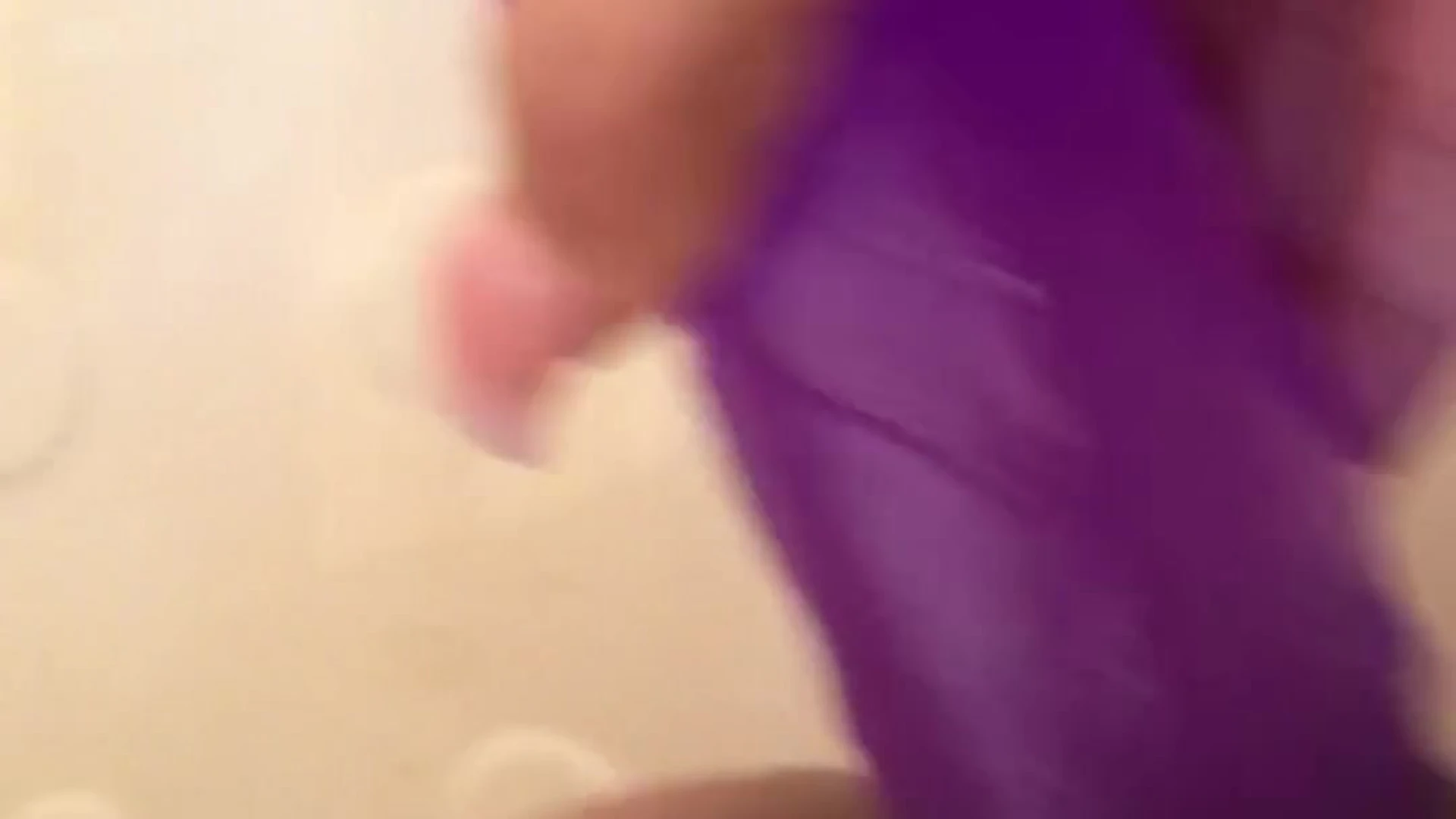 onlyfans model Babyx masturbate with her purple dildo