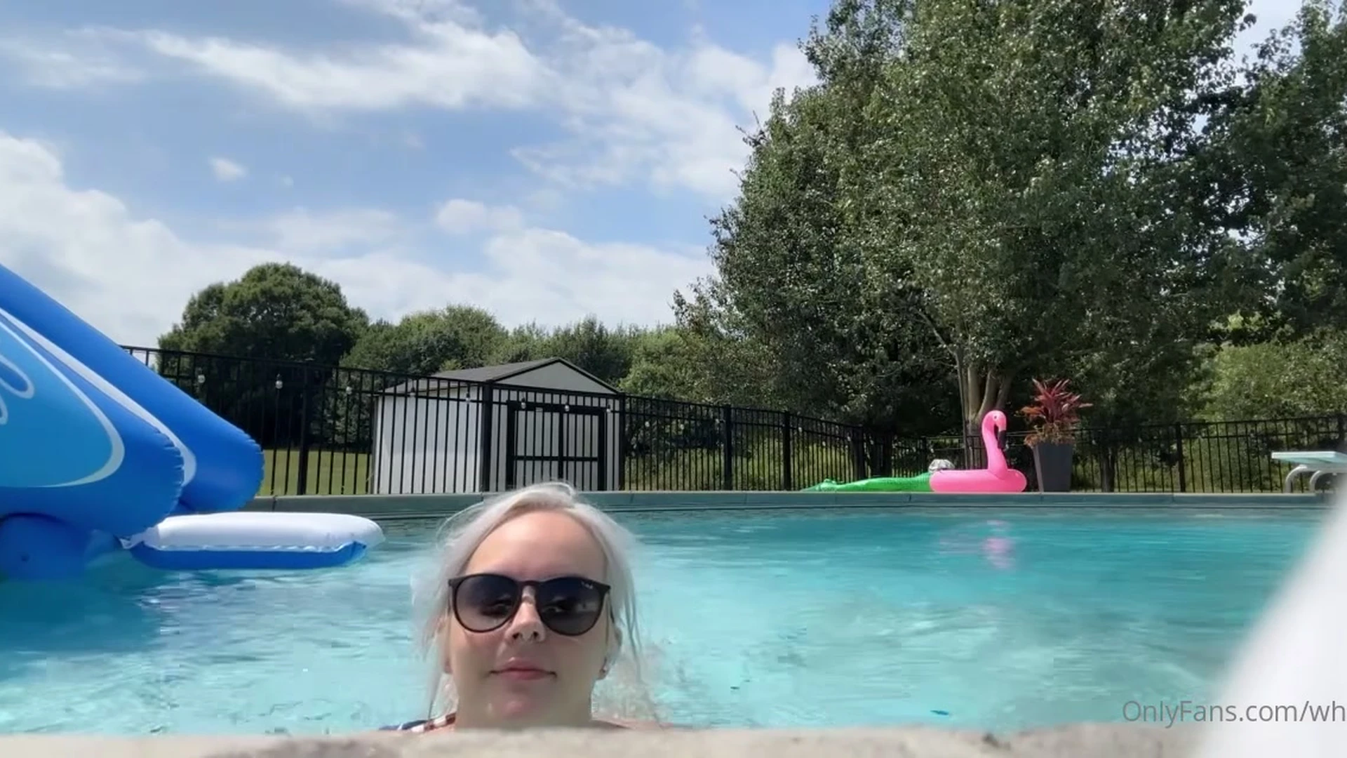 Her boobs looks better covered in water