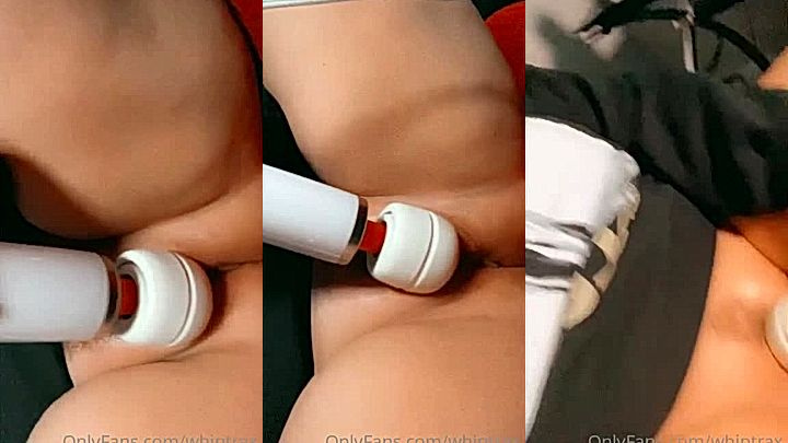 sexy hoe Whiptrax trying out her new vibrator