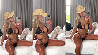 kandjbaby shows her amazing body in a bikini