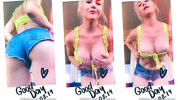 Kit Mercer shows her titties out in an amazing outfit