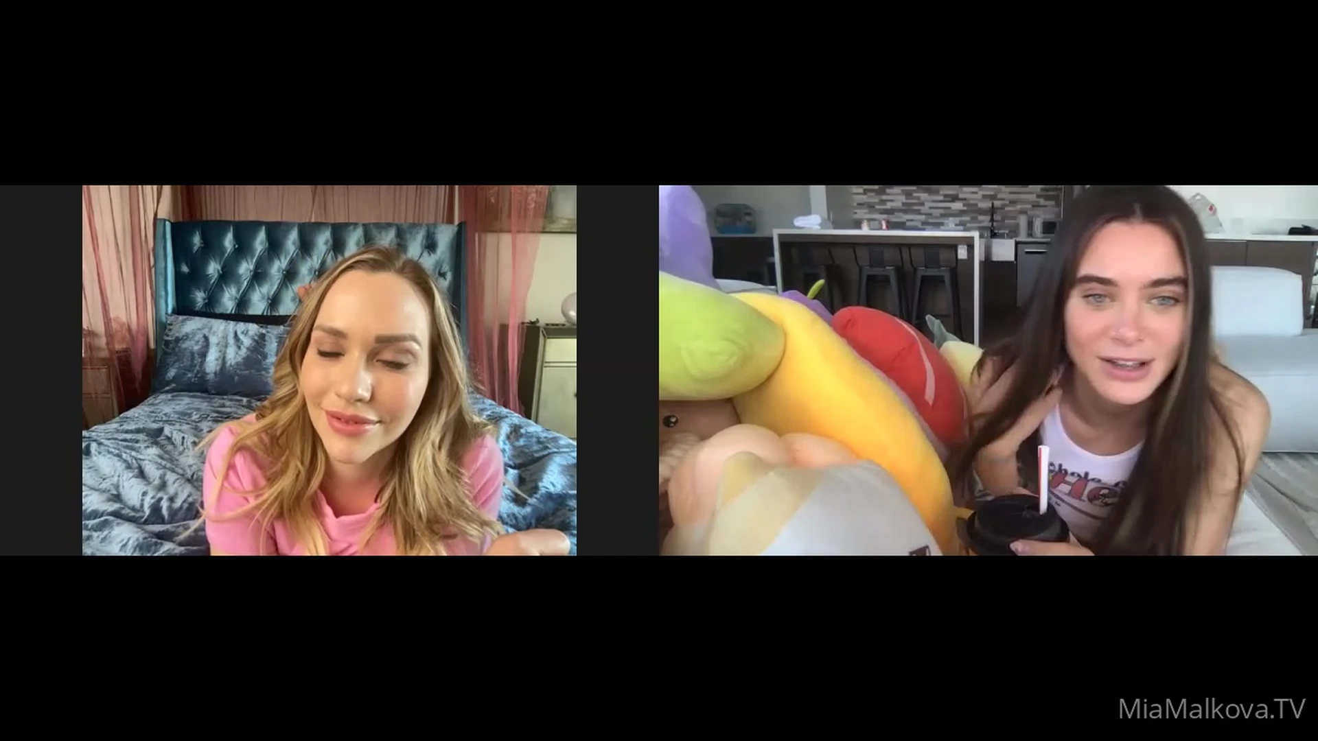 Mia Malkova is having a great time with her subscribers