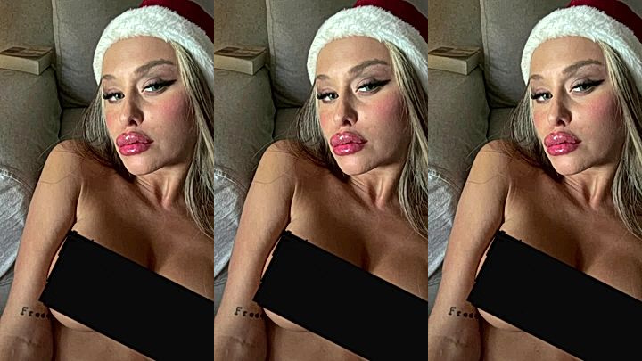 Agusanon seduces her fans with her nice looking lips