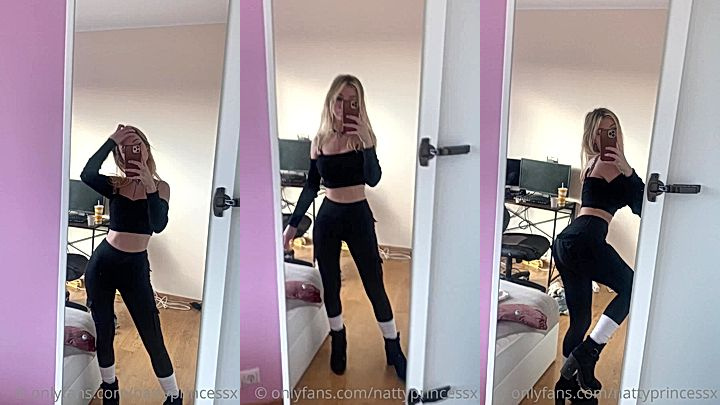 nattyprincessx teases her fans by showing off her amazing body