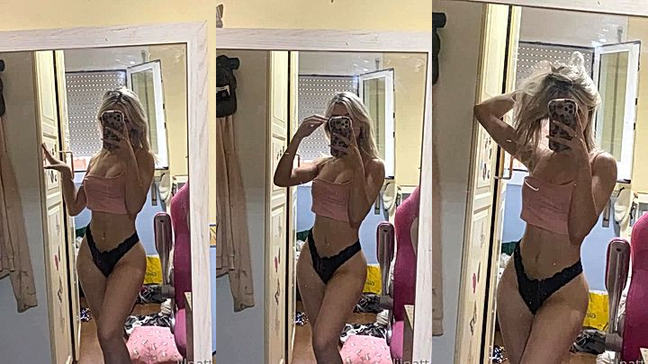 nattyprincessx undresses to show off her amazing boobs