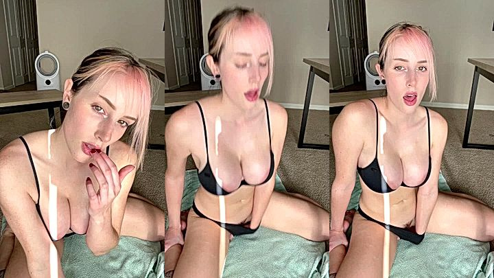 onlyfans model Morgpie slowly teasing her wet pussy