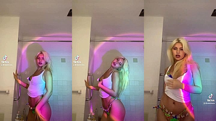 Super hot blonde onlyfans model Diakimeko leak