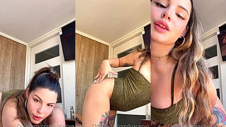 sexy bitch Luz Cervo shakes her big ass on video….leaked onlyfans