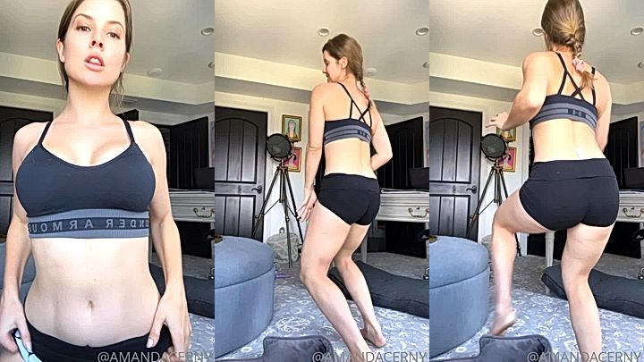 onlyfans model amanda cerny dancing and shake her ass