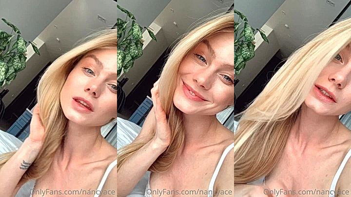 Nancy Acelying on the bed waiting for you to ride me