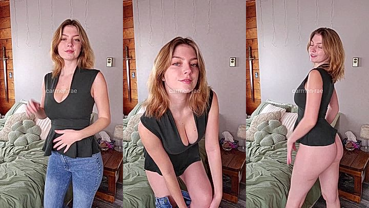 Carmen Rae reveals her amazing bobs