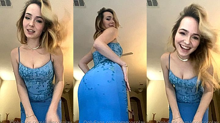 sexy model OMGCosplay is obsessed with her booty