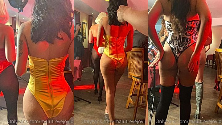 Malu Trevejo shows her amazing butt t her subscribers