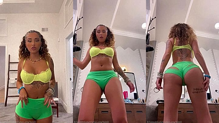 Malu Trevejo is having a great time teasing her subscribers in her sexy lingerie