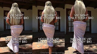 Agusanon flaunts her big ass beneath her sexy dress