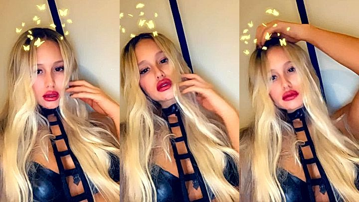 Agusanon is oooking sexy in her lingerie leaked onlyfans video