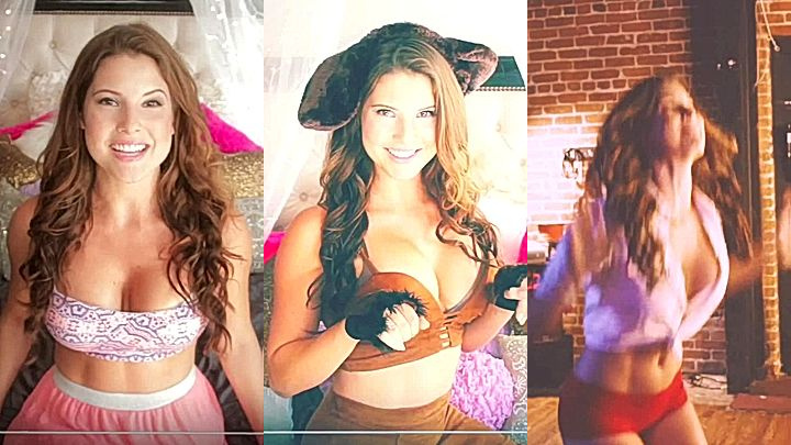 Amanda Cerny in her teasing outfit leaked onlyfans video