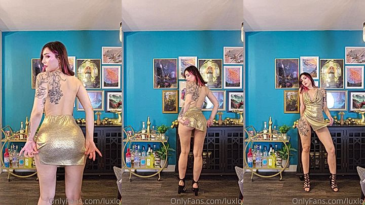 canadian model Luxlo shakes her big ass on cam