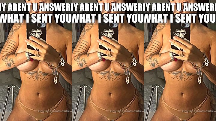 Malu Trevejo couldnt help but show off her amazing boobs to her subscribers leaked nude