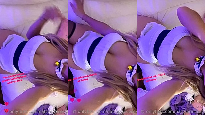 nattyprincessx cant help but show off her sexy body to her subscribers leaked onlyfans video