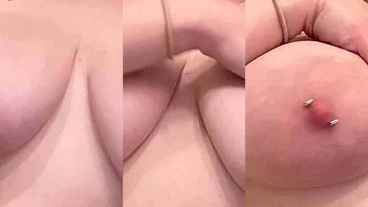 onlyfans model shows and rubs her huge tits Pawgemily