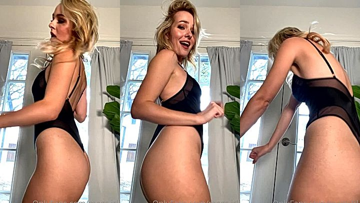 hot model OMGCosplay shake huge ass in lingerie