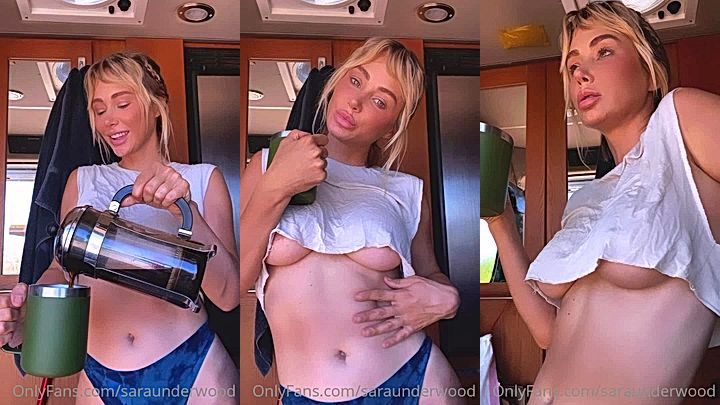 sexy american model Sara Underwood titties looks good in this video