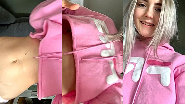 Eva Elfie is having a great time solo