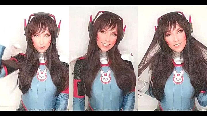 Milkimind showing her long hair onlyfans