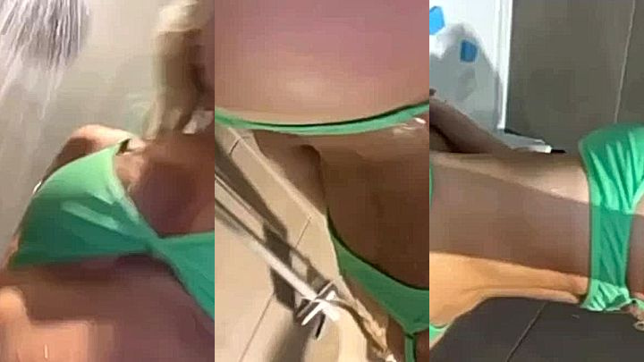 Want to take a shower with me! nude leaks Diakimeko