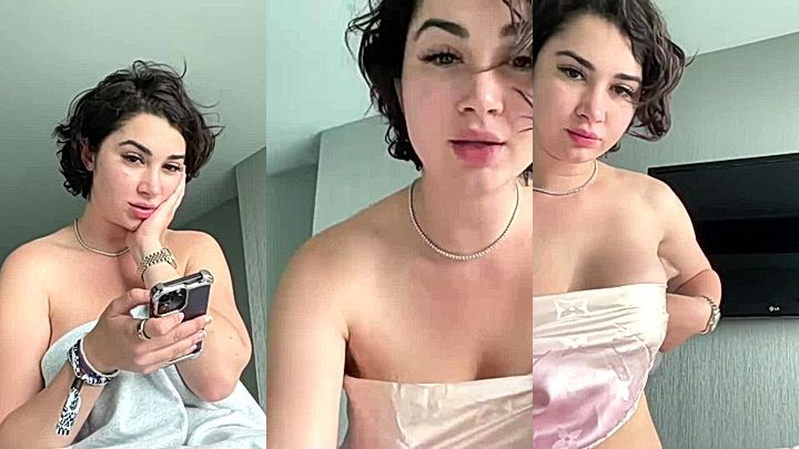 onlyfans model LupuWellness undress showing her big tit,big ass,and wet pussy