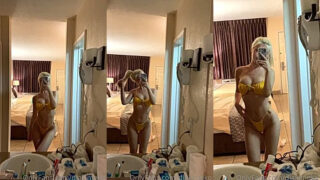 Diakimeko shows off big tits and fat ass in leaked onlyfans video