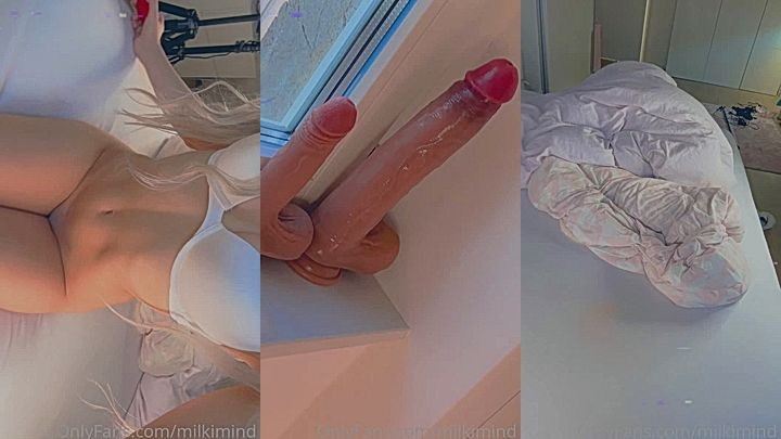 Milkimind Soft Tit Play I Slip Under the Sheets