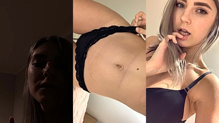 Eva Elfie in her amazing bikini show off her nice looking body