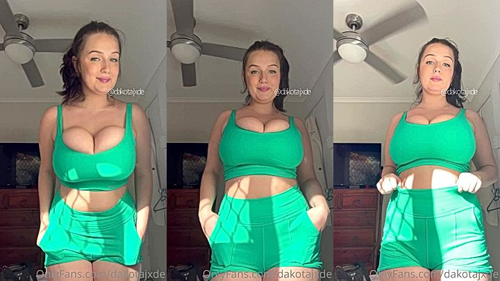 dakota jade jiggle her titis in bed until you break