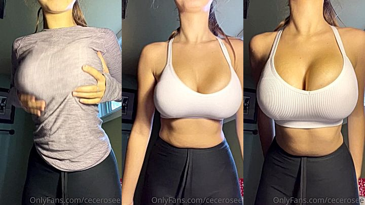 slow strip – these boobs deserve massive attention – CeCe Rose