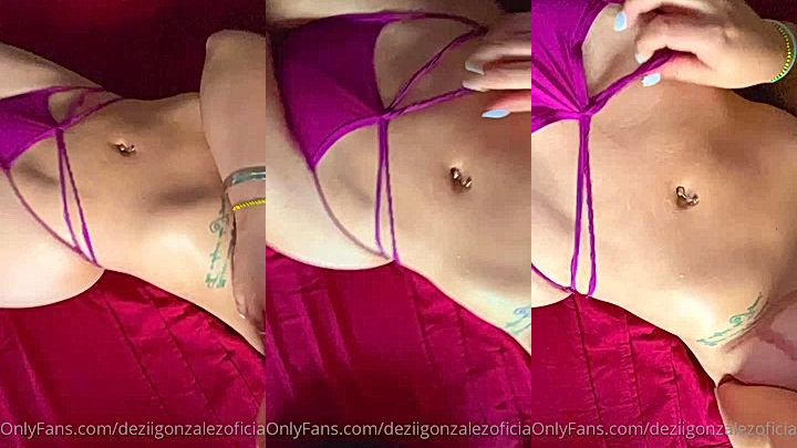 onlyfans leak video of Dezii Gonzalez rubing her tits