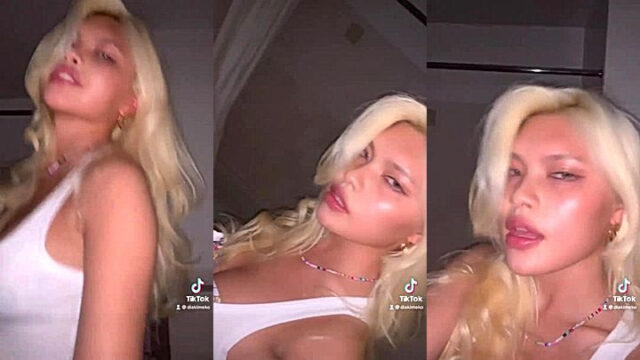 Sexy blonde onlyfans model Diakimeko