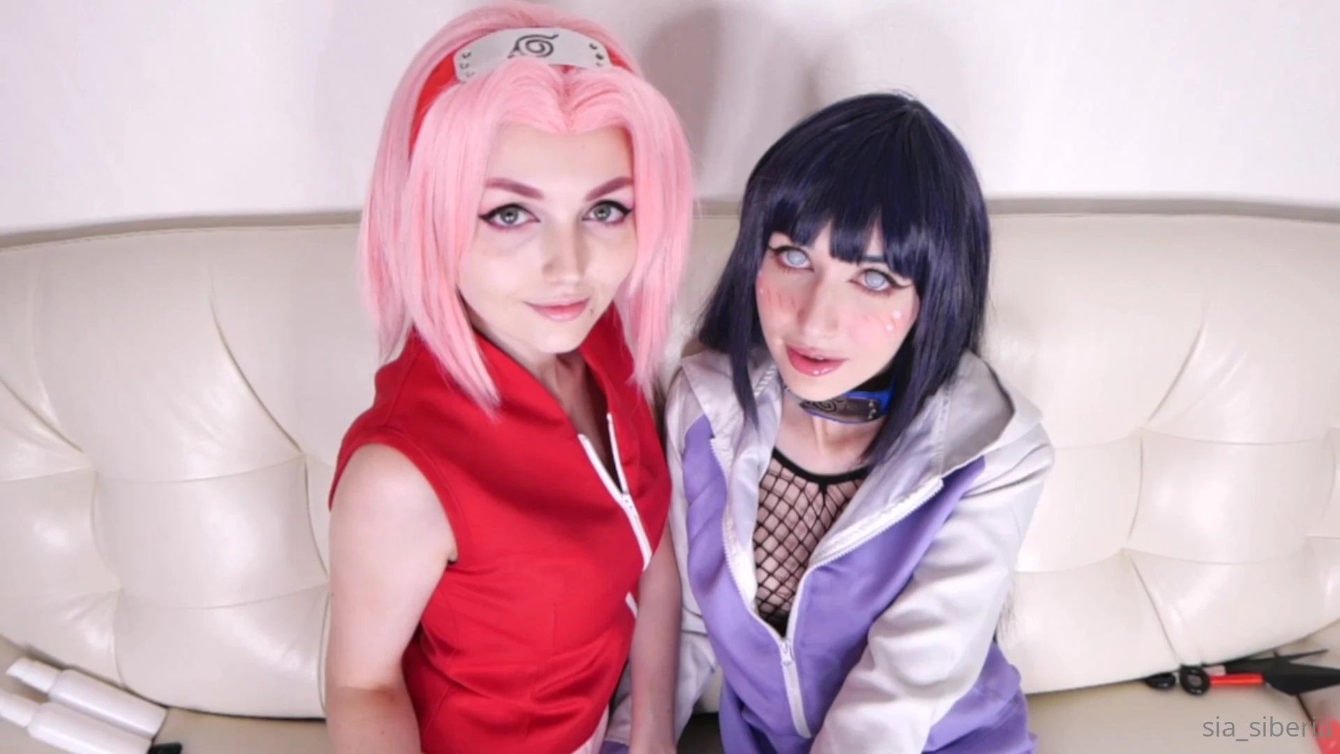 sakura and hinata fucked eachother(sia siberia)