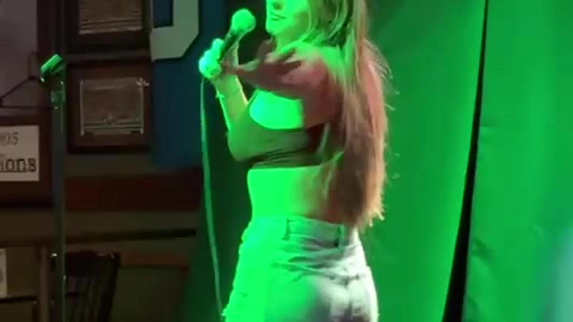 Angel Youngs loves to perform on stage